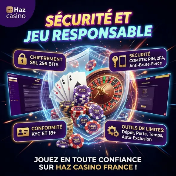 Sécurité et jeu responsable