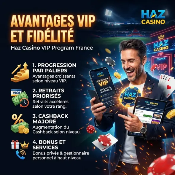 Avantages VIP et fidélité